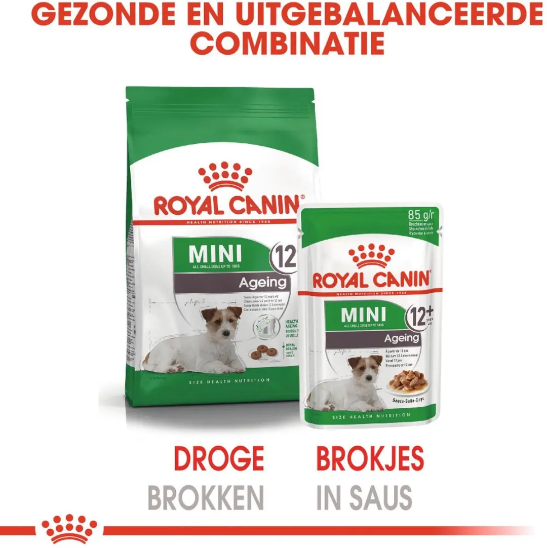 Royal Canin Mini Ageing 12+ Natvoer - 12x85g