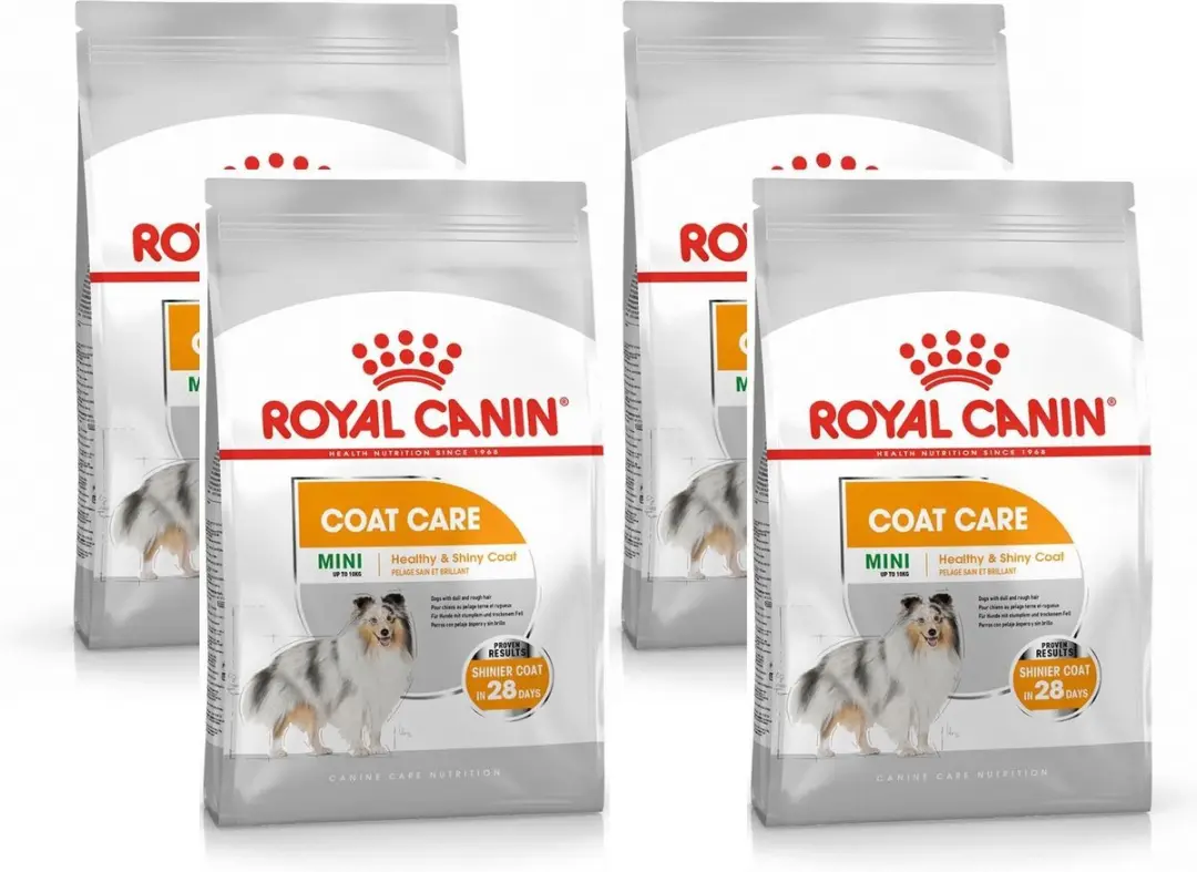 Royal Canin Coat Care Mini Hondenvoer - 12kg (4x3kg)