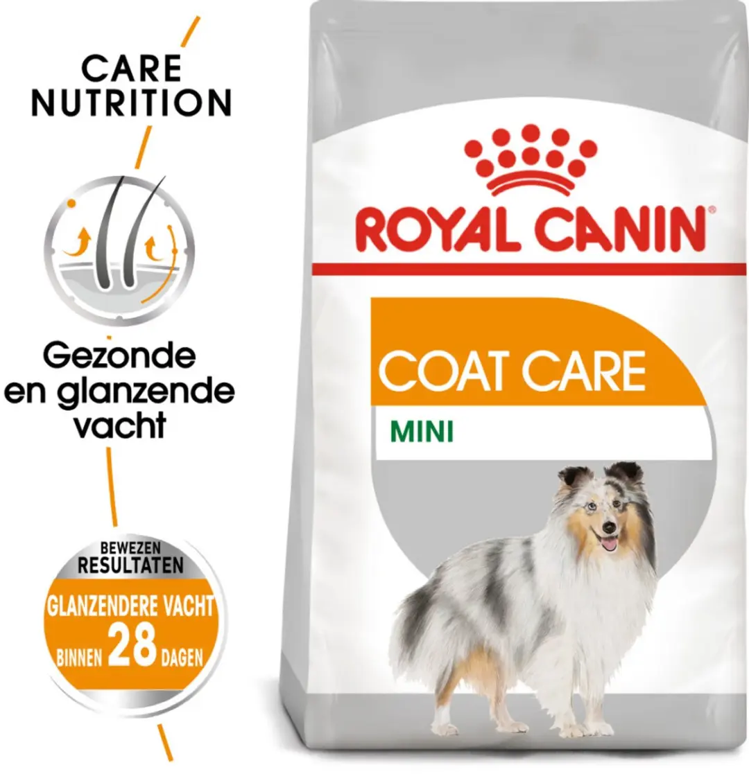 Royal Canin Coat Care Mini Hondenvoer - 12kg (4x3kg) - afbeelding 6 van 6