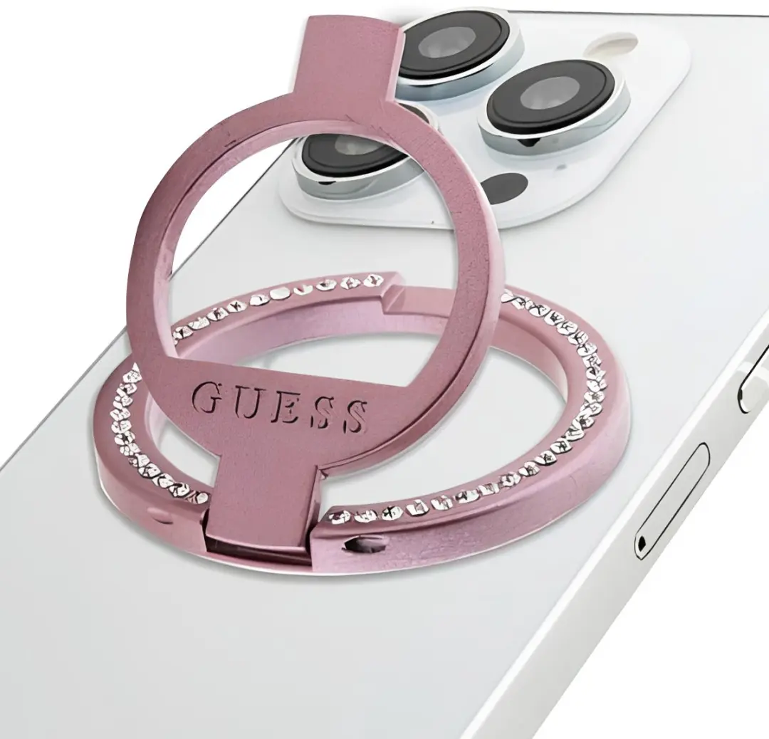 GUESS Magnetische Ring Stand 3666339170363 - Roze