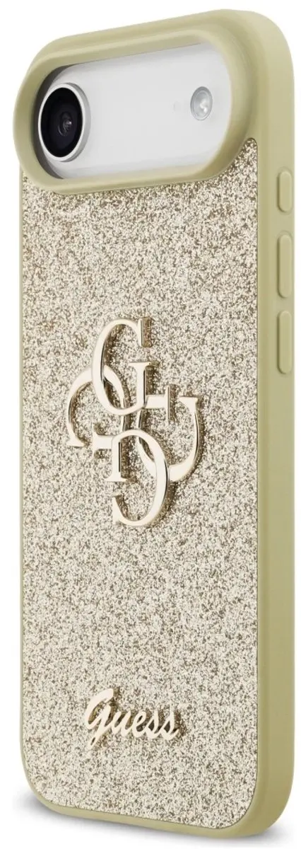 GUESS iPhone 17 Air Hoesje - Goud - MagSafe