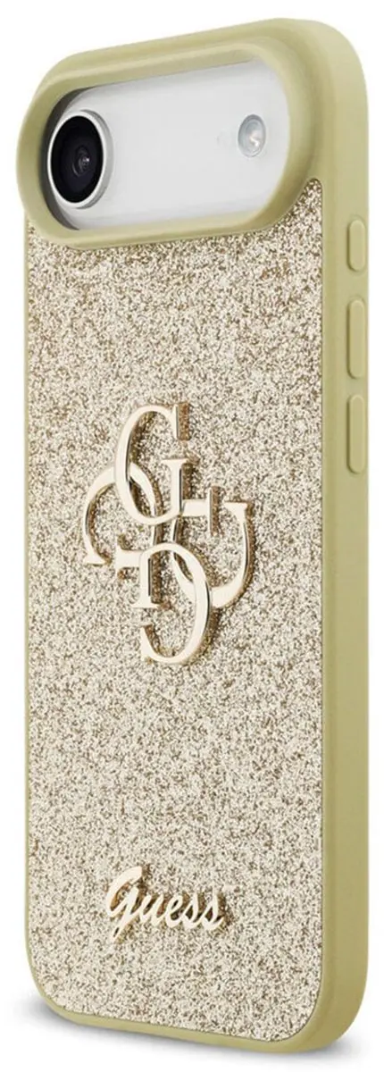 GUESS iPhone 17 Air Hoesje - Goud - MagSafe