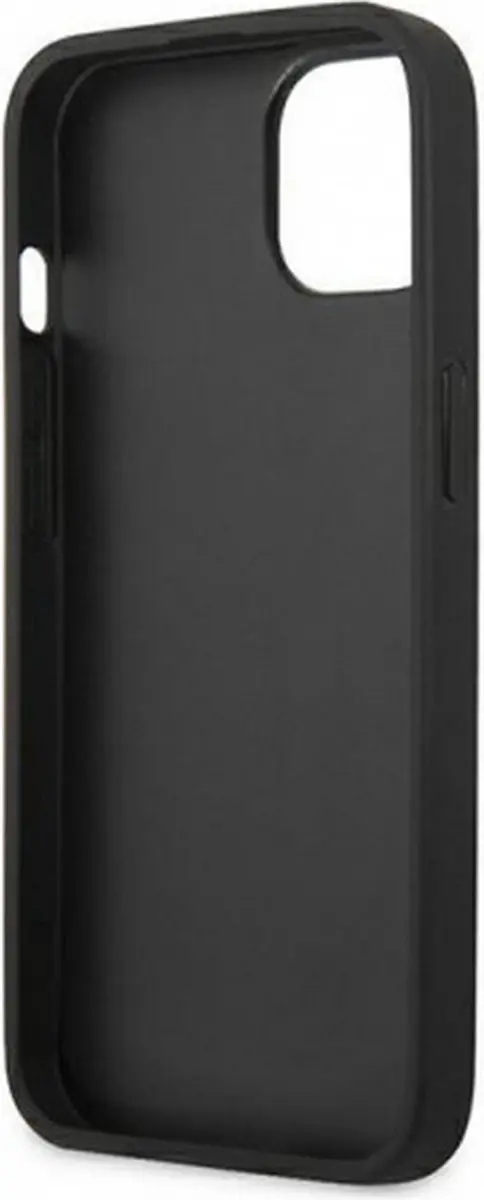 GUESS Saffiano Back Case - iPhone 13 Mini - Blauw
