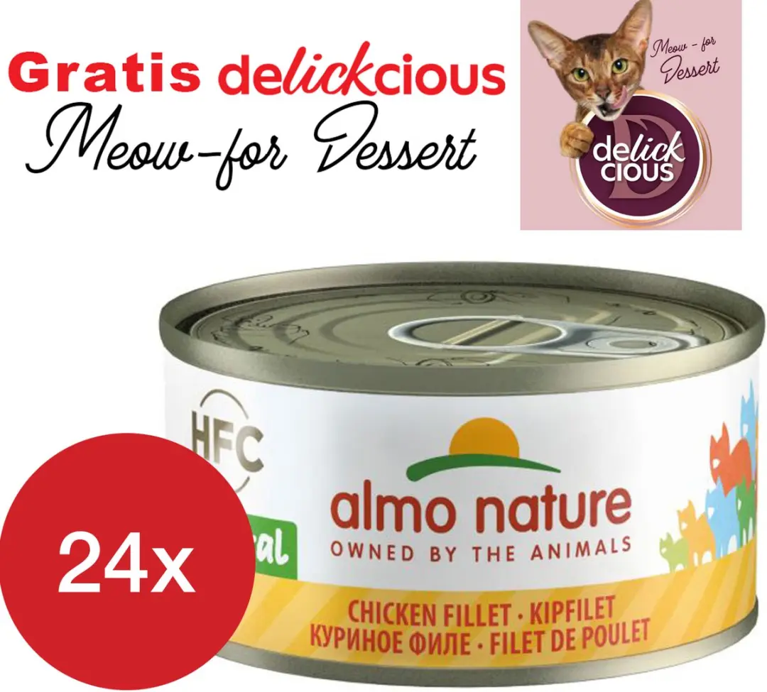 Almo Nature Kipfilet 24x70g
