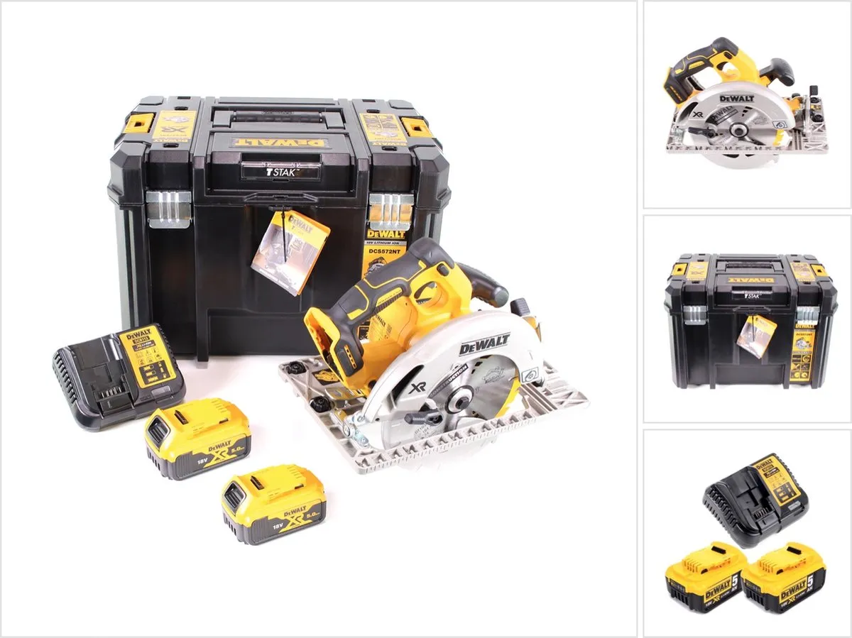 DeWalt DCS 572 P2 Handcirkelzaag 18V