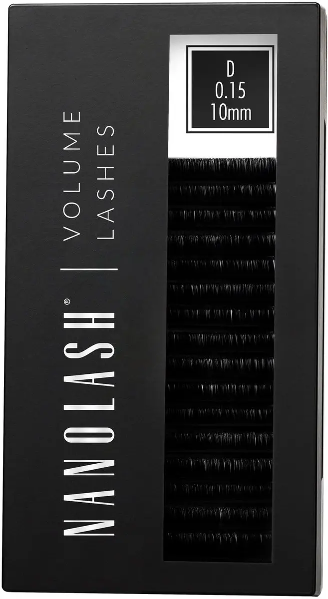 Nanolash Volume Lashes Nepwimpers 16 Stuks - 0.15D 10mm