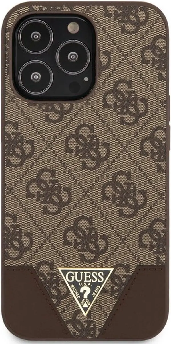 GUESS 4G Triangle Back Case GUHCP13S4GTBR