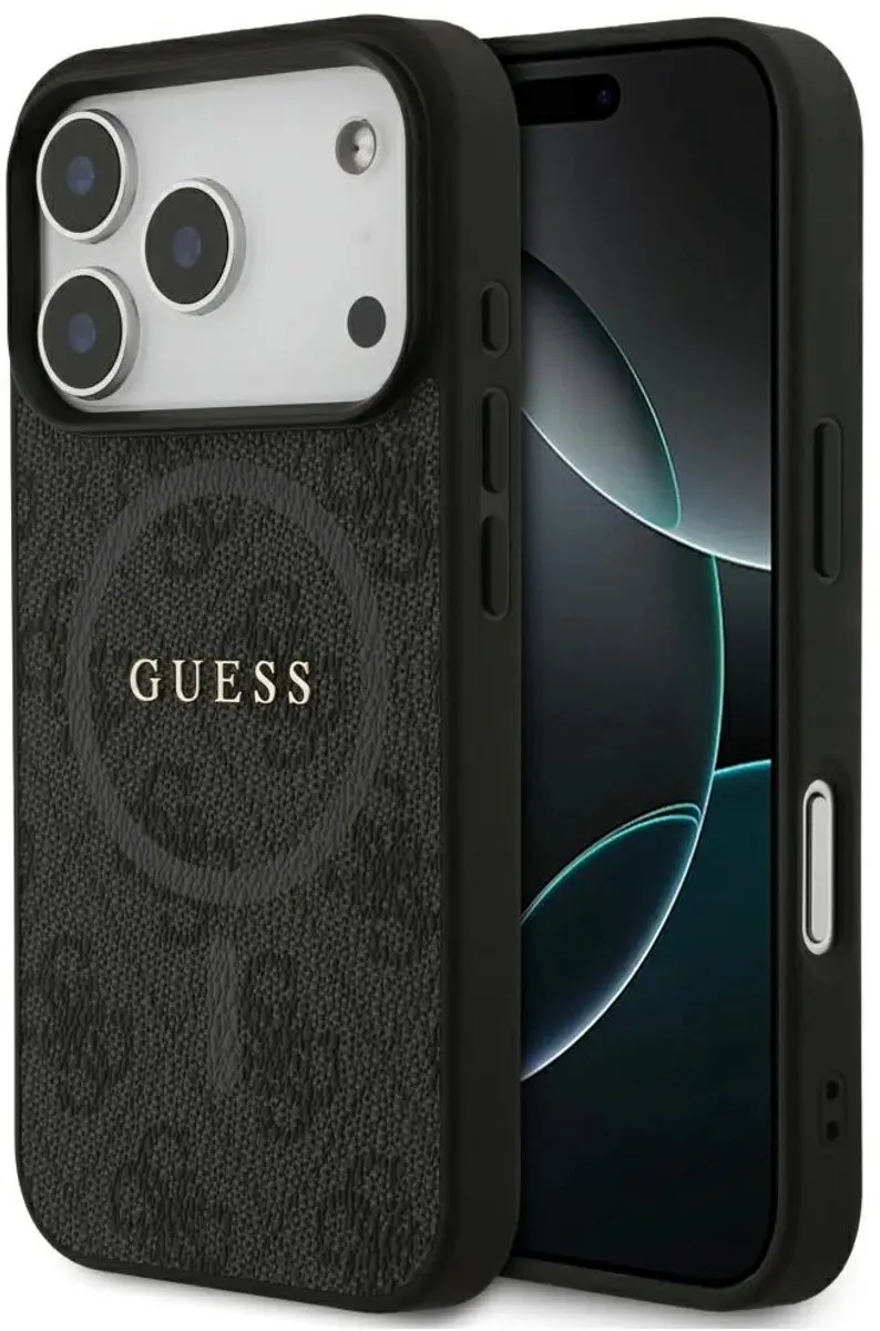 Guess Back Cover Case iPhone 17 Pro 14670 - Zwart