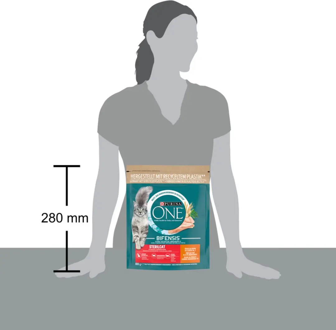 Purina ONE Adult Sterilcat Kip - Tarwe 800g