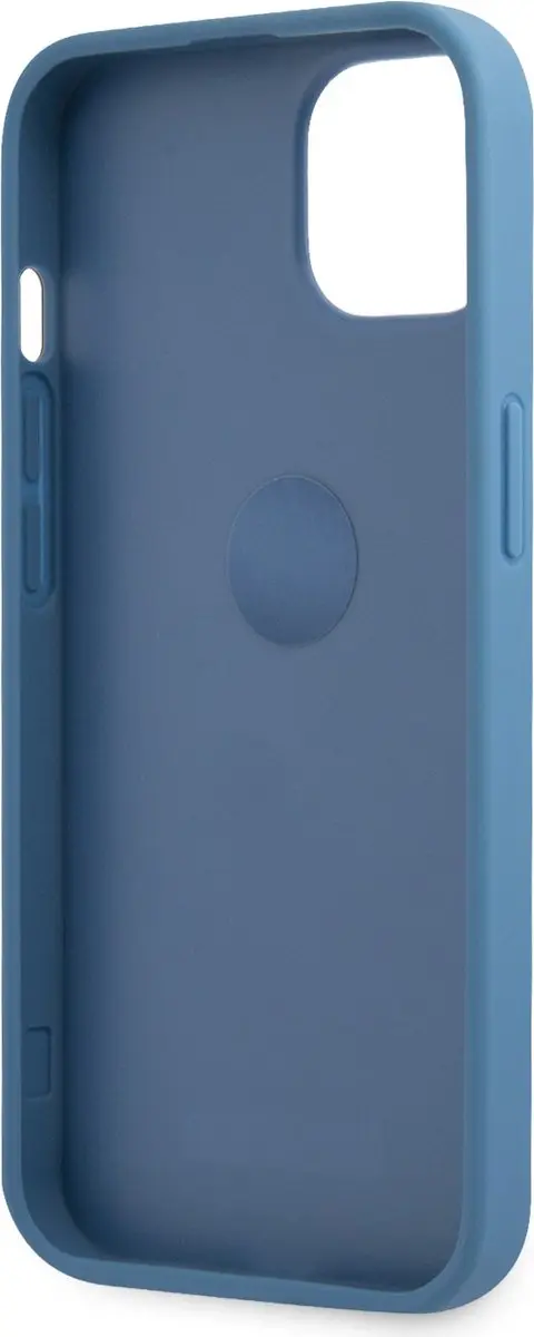 GUESS Logo Backcase iPhone 13 - Blauw - 7602