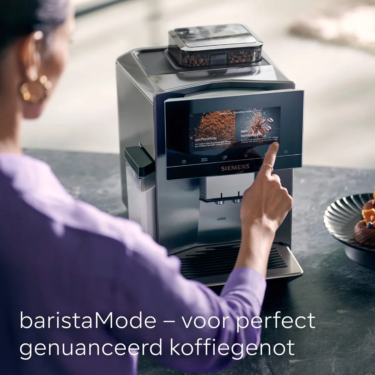 Siemens EQ900 TQ905R03 Espressomachine - RVS - afbeelding 6 van 6