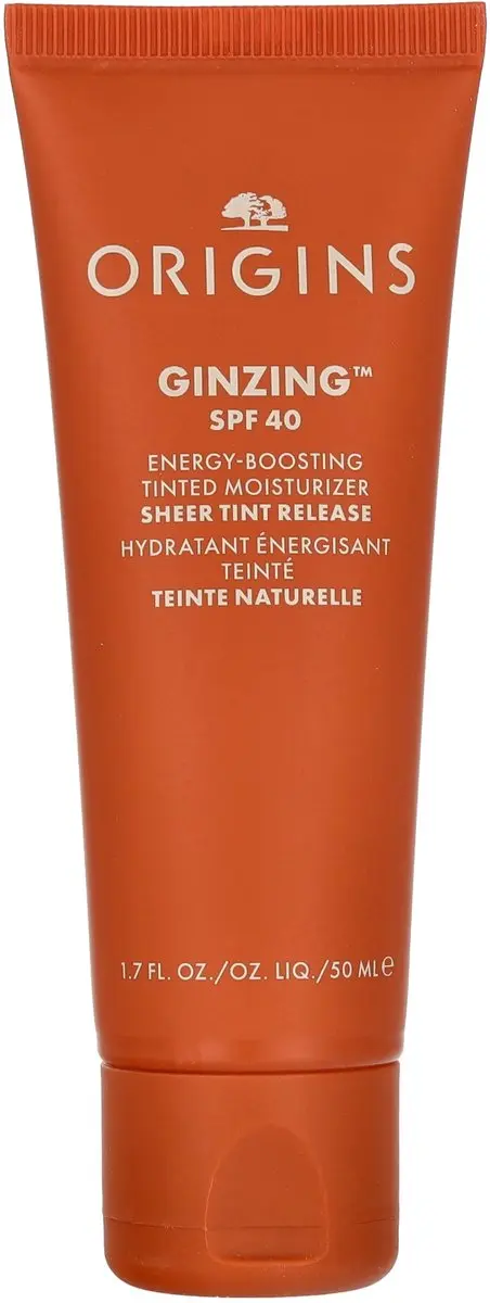 Origins Ginzing SPF40 Energy-Boosting Getinte Moisturizer 50ml - afbeelding 6 van 6