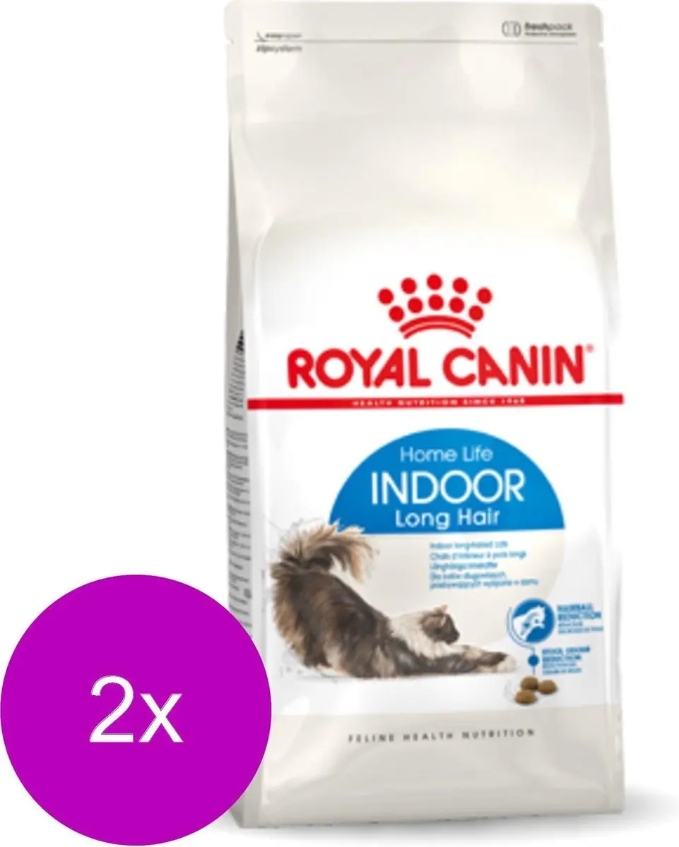 Royal Canin Indoor Long Hair Kattenvoer - 20kg (2x10kg)