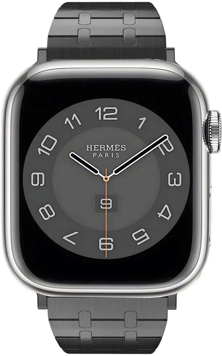 BALR RVS Stalen Bandje Apple Watch 44/45/49mm - Zwart