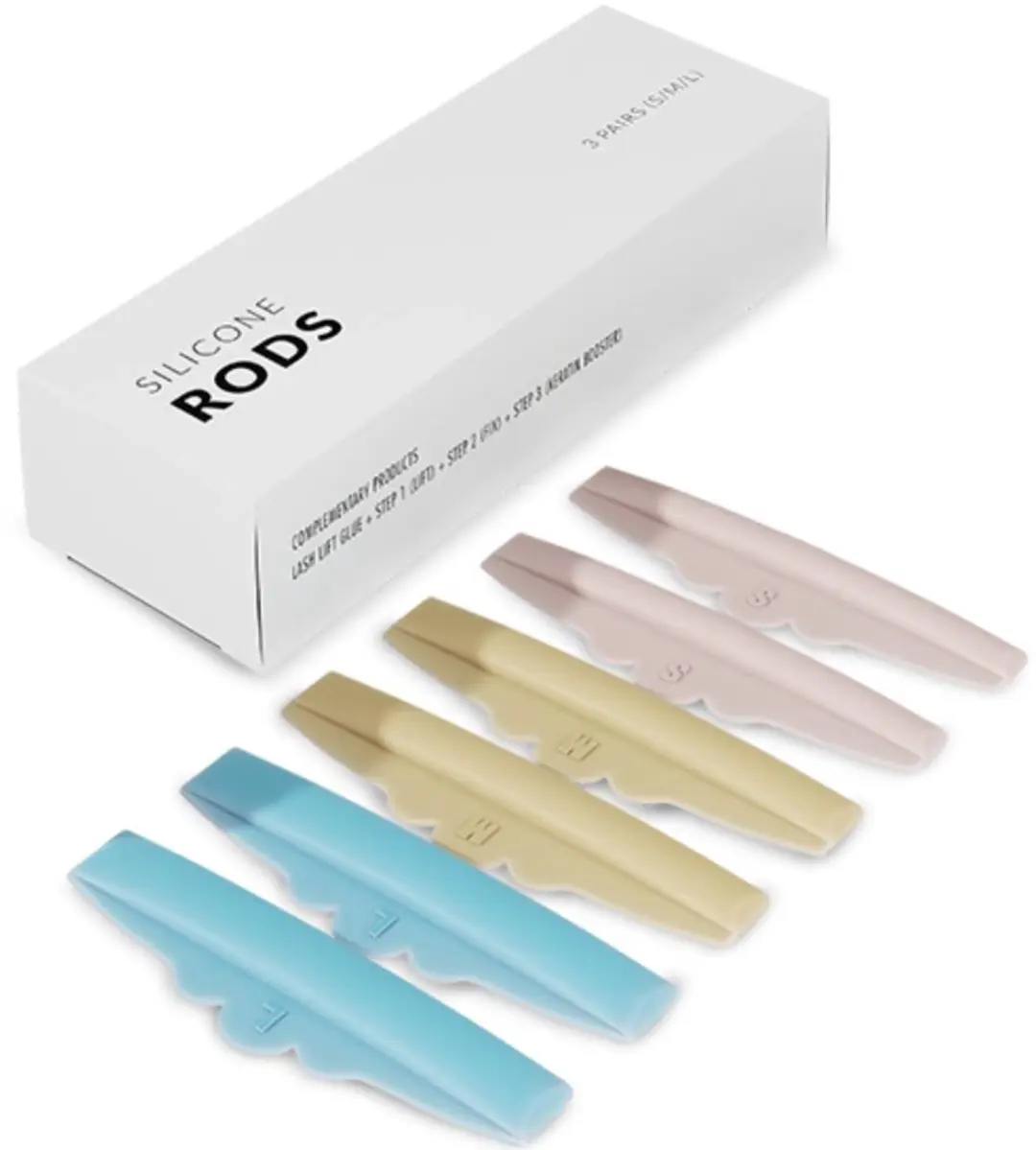 Nanolash Silicone Wimperliftingstokjes - 6 Stuks
