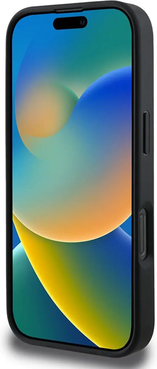 Guess GUHCP16XG4GLGR Hoesje iPhone 16 Pro Max - Zwart