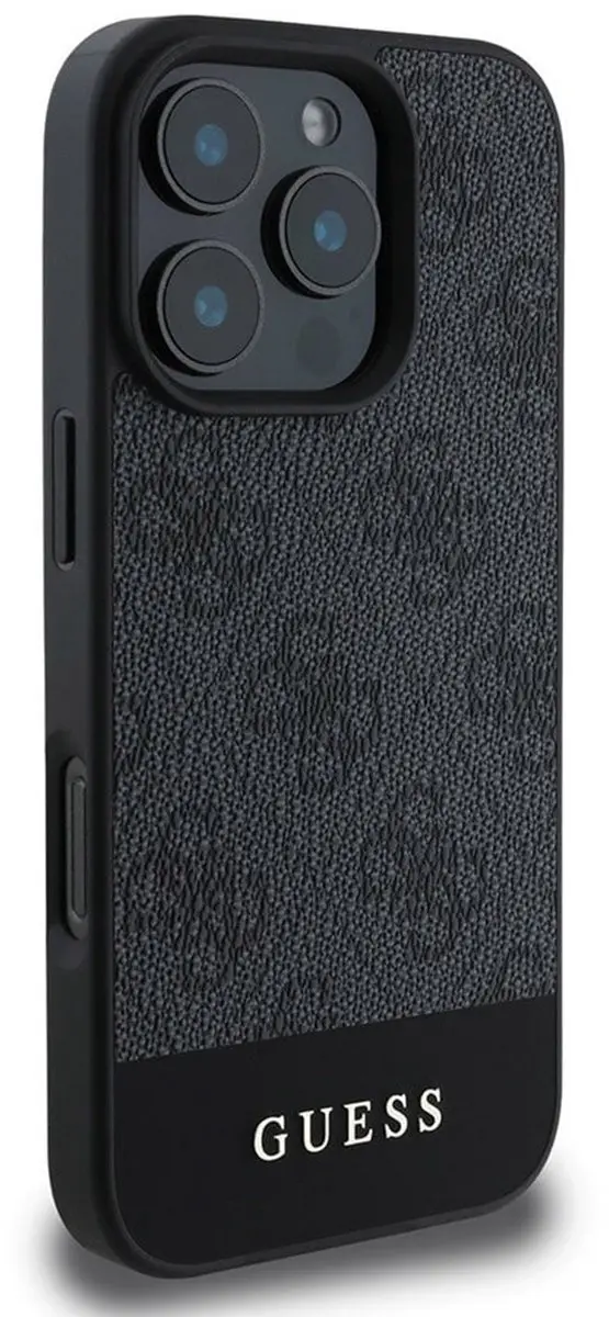 Guess GUHCP16XG4GLGR Hoesje iPhone 16 Pro Max - Zwart