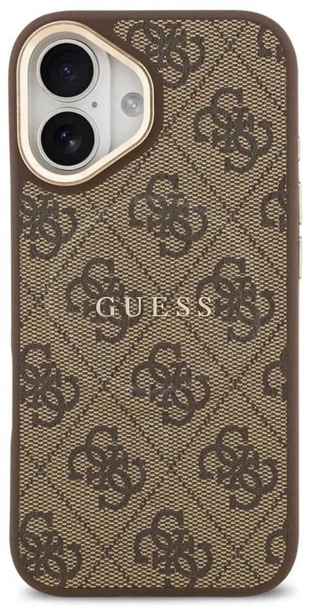 GUESS Back Cover iPhone 17 - Bruin - PU Leather - MagSafe 14712