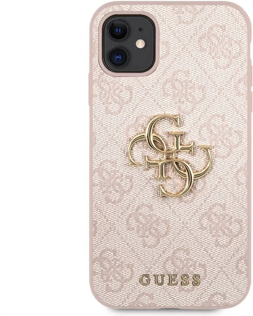 Guess TPU Backcover GUHCN614GMGPI - Roze - iPhone 11/XR
