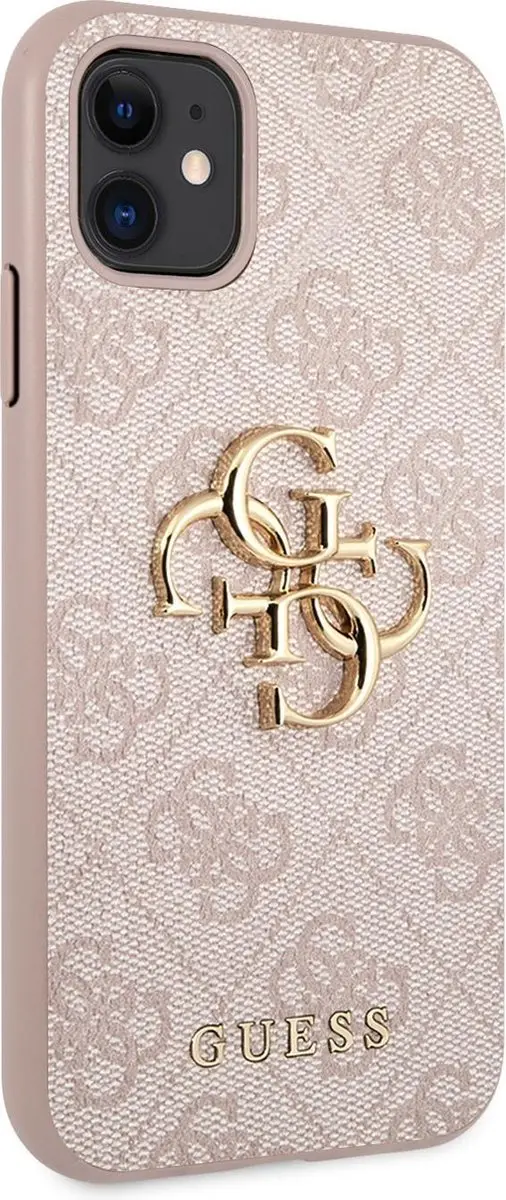 Guess TPU Backcover GUHCN614GMGPI - Roze - iPhone 11/XR - afbeelding 6 van 6