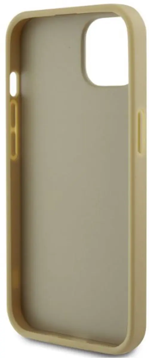GUESS Perforated Hoes iPhone 15 - Goud - GUHCP15SPSP4LGD