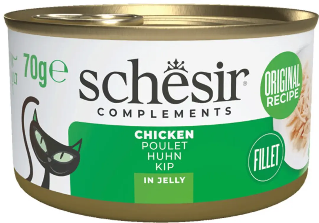 Schesir Complementary Kattenvoer Kip in Gelei