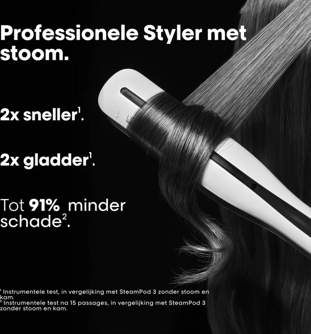 L'Oréal Professionnel Steampod 3.0 Stijltang - Wit