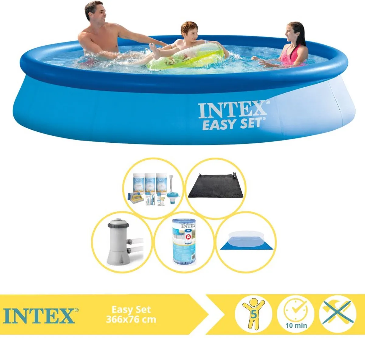 Intex Easy Set Zwembad 366x76cm