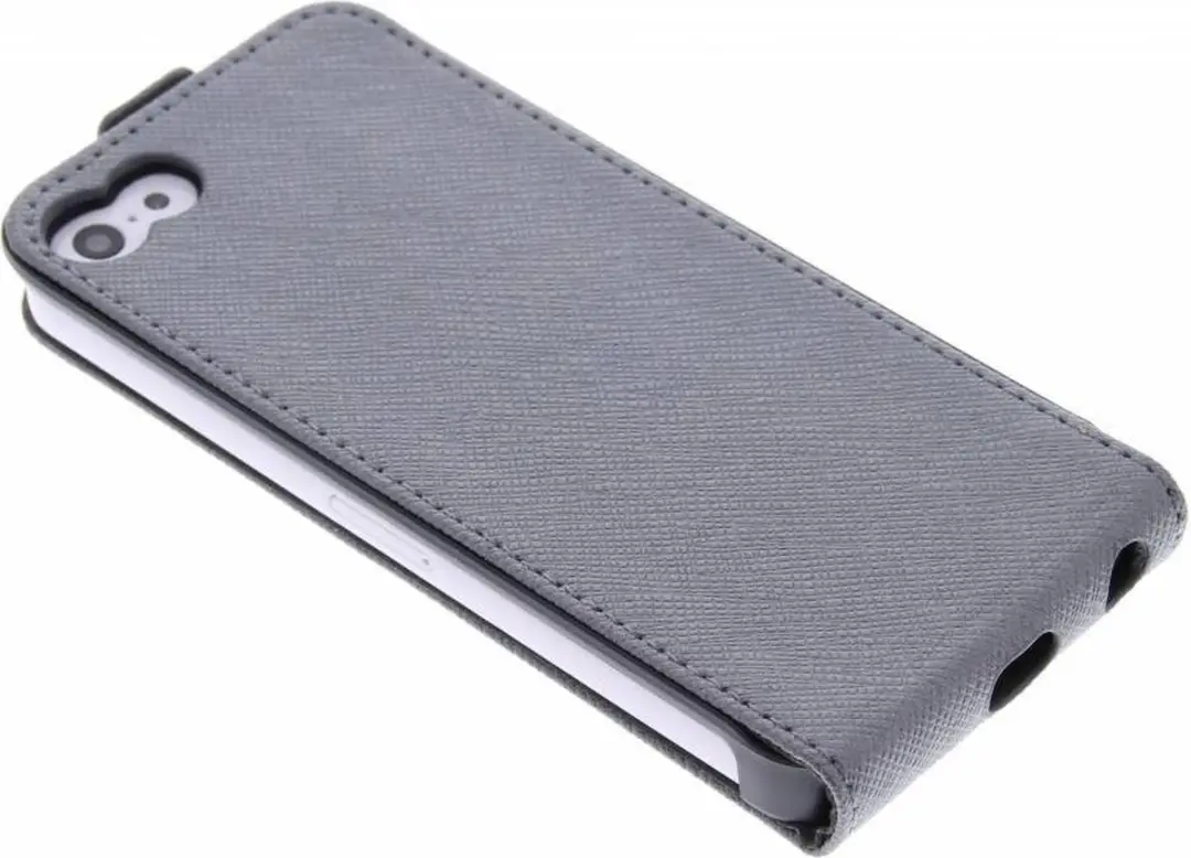 GUESS Studded Flip Case GUFLPMSAS - iPhone 5C - Grijs