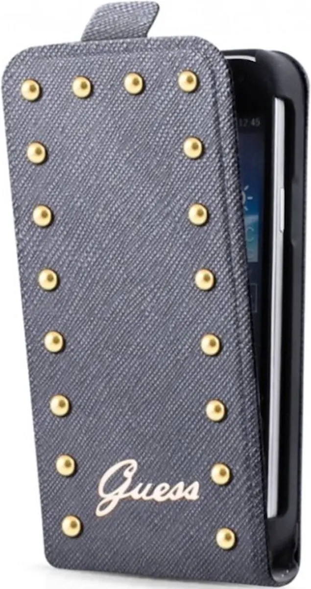 GUESS Studded Flip Case GUFLPMSAS