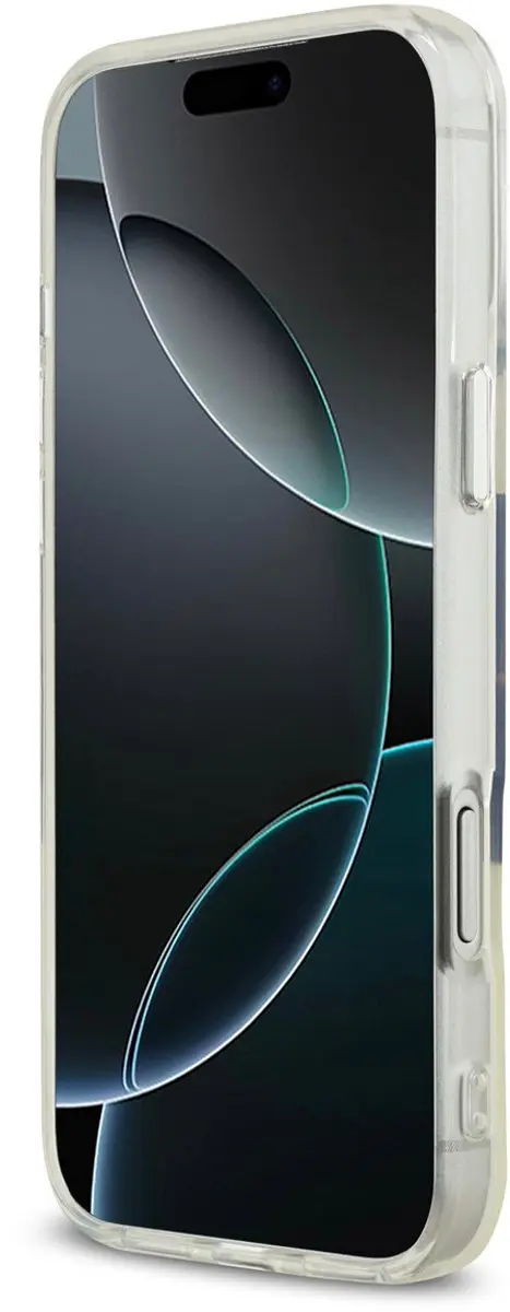 DKNY iPhone 17 Pro Max Telefoonhoesje - Translucent Zwart