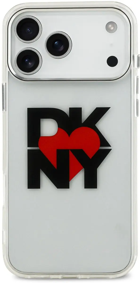 DKNY iPhone 17 Pro Max Telefoonhoesje - Translucent Zwart