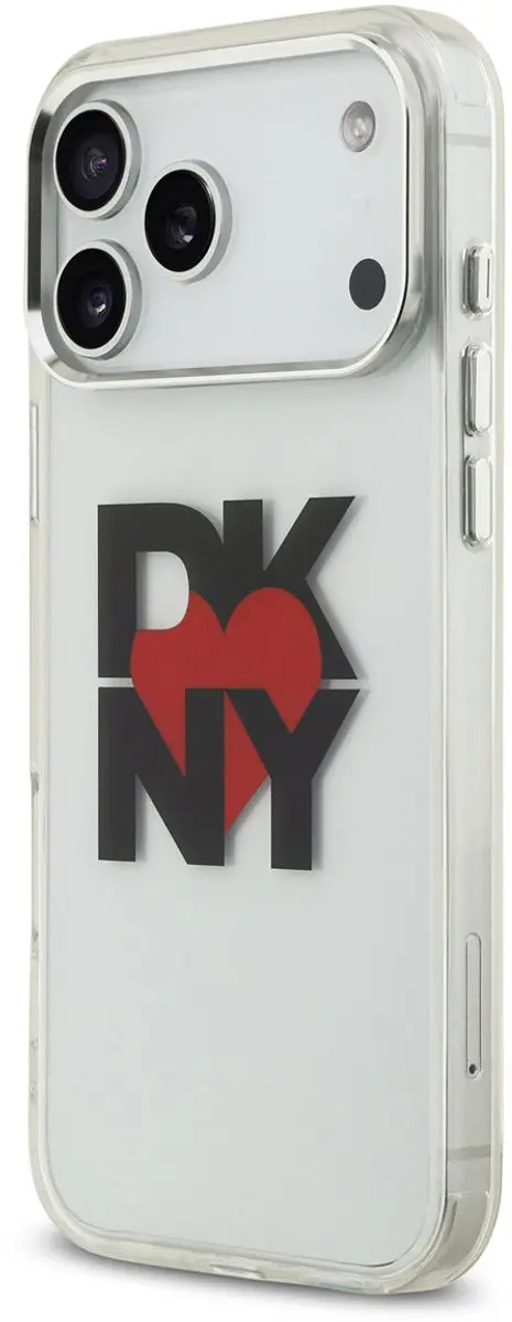 DKNY iPhone 17 Pro Max Telefoonhoesje - Translucent Zwart
