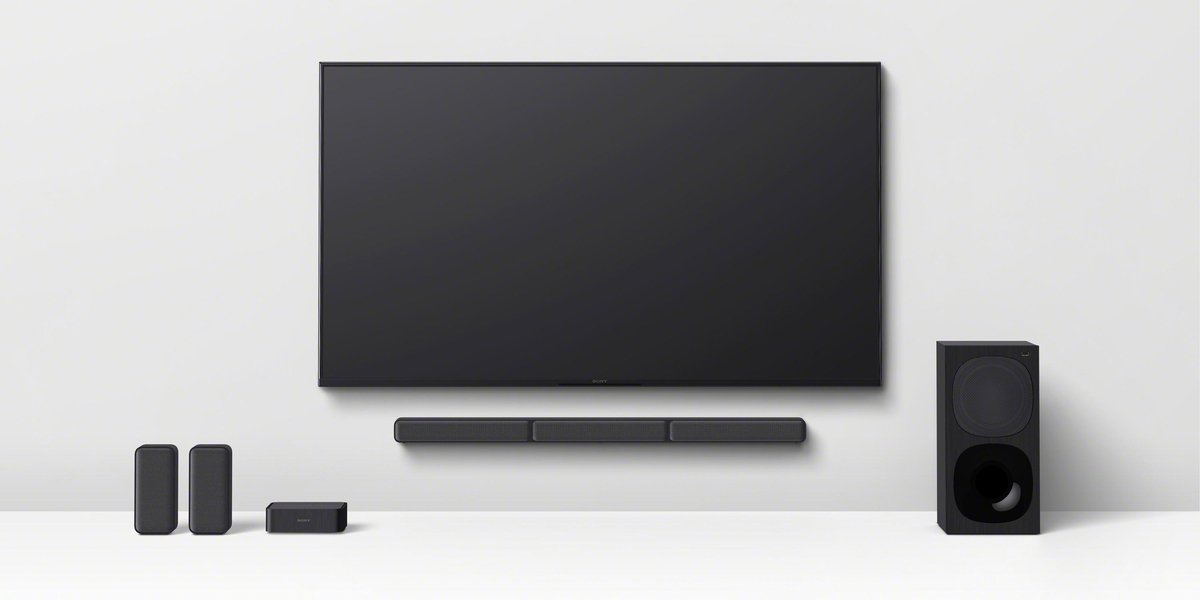 Sony HT-S40R - Soundbar met subwoofer en draadloze achterspeakers - Zwart