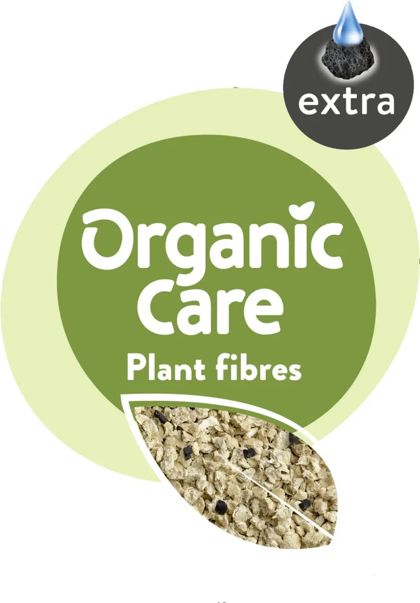 Biokat's Organic Care Plantvezels Klontvormende Kattenbakvulling 3,2 kg