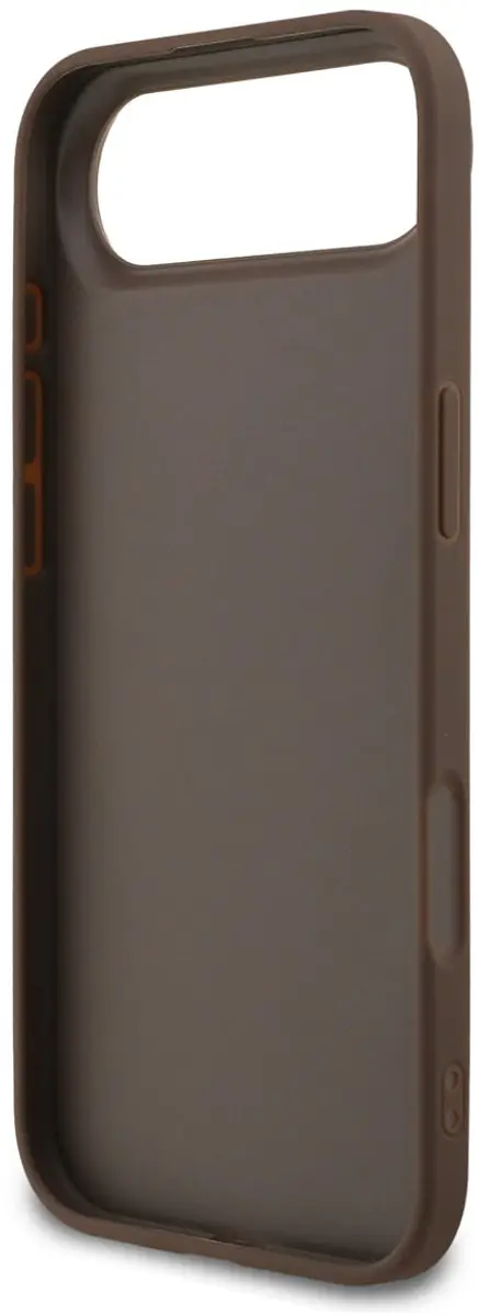 Guess Back Cover Hoesje iPhone 17 Air - Bruin - Luxe Monogram