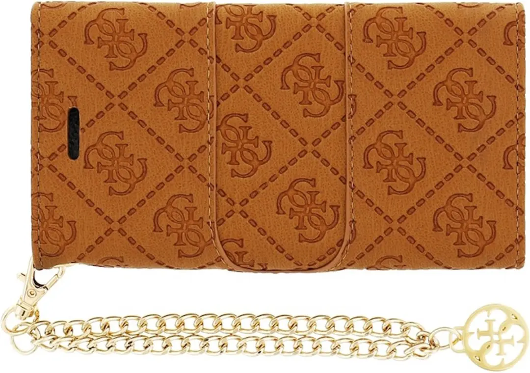 Guess Scarlett Book Case iPhone 6/6s Plus - 3 Pasjes - Bruin - afbeelding 2 van 3