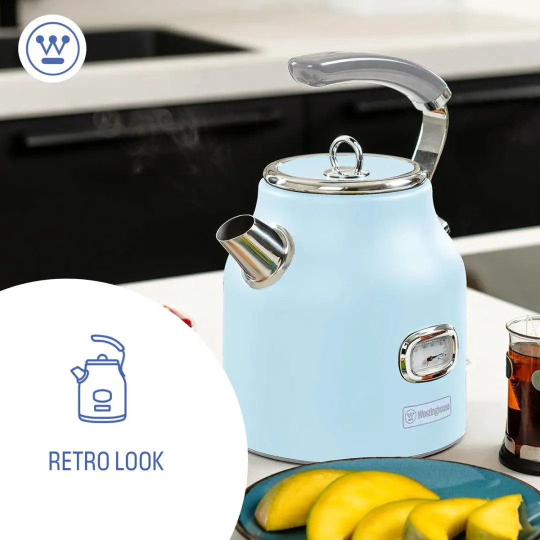 Westinghouse Retro Waterkoker WKWKH148BU 1,7L - 2200W - Blauw
