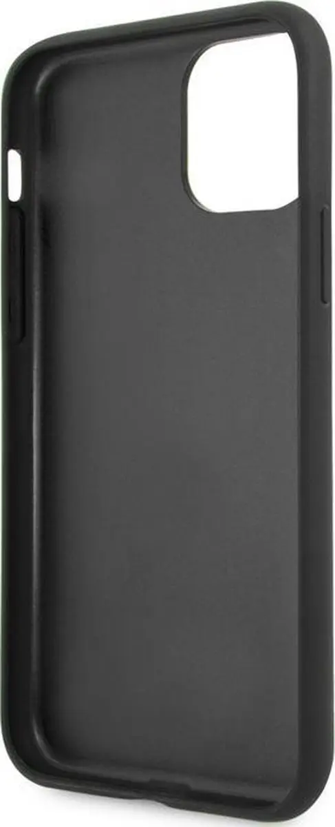 Guess PU Leather Hoesje iPhone 11 Pro Max - Groen
