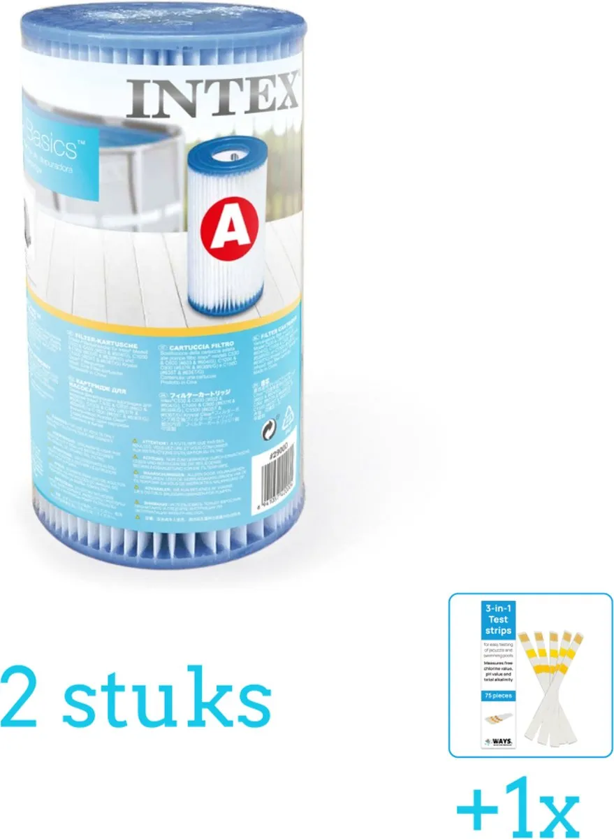 Intex Type A Filtercartridge 2 Stuks