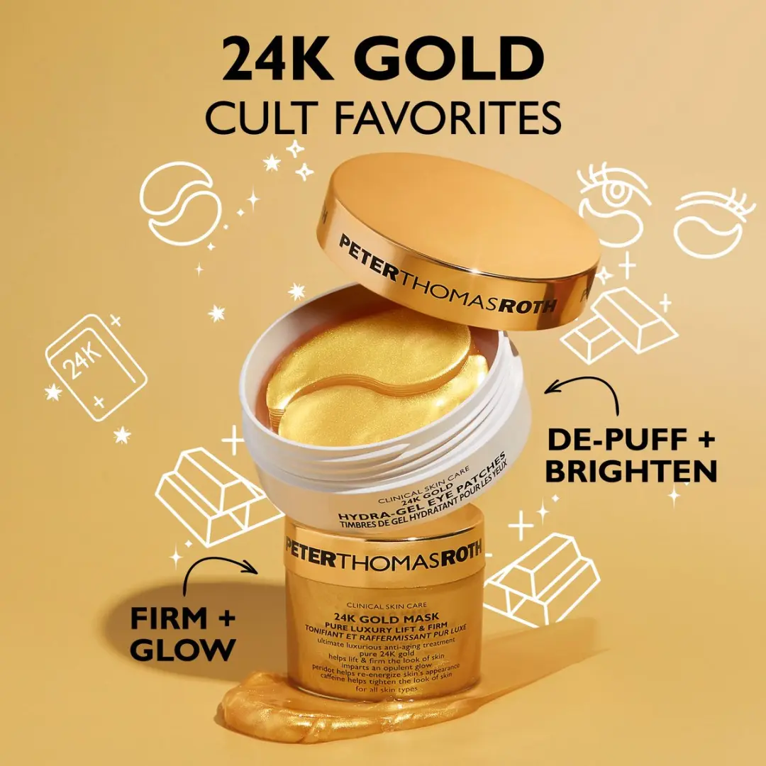 Peter Thomas Roth 24K Gold Maskerset - 2x50ml