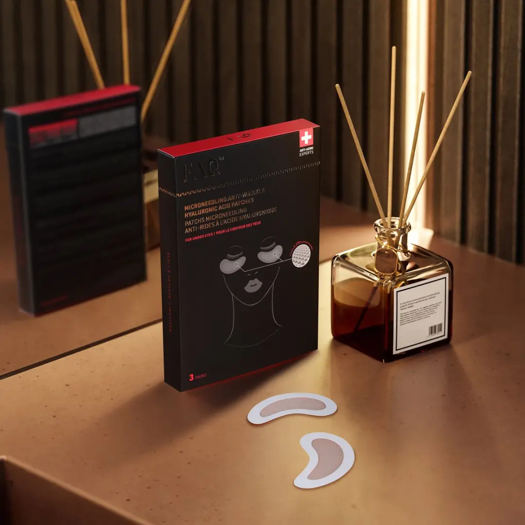 FOREO Microneedling Anti-Rimpel Hyaluronzuur Patches - 90g - 3 Kleuren