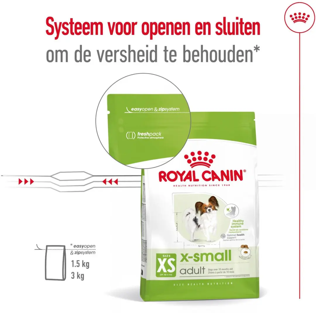 Royal Canin X-Small Adult Hondenvoer - 1,5 kg