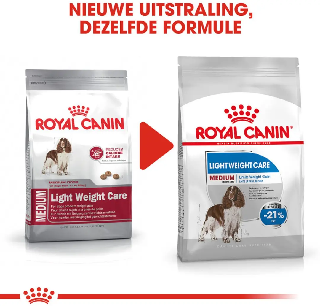 Royal Canin Light Weight Care Medium Hondenvoer - 12 kg - afbeelding 6 van 6