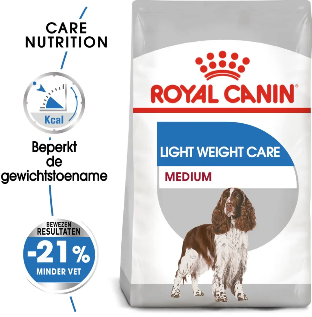 Royal Canin Light Weight Care Medium Hondenvoer - 12 kg