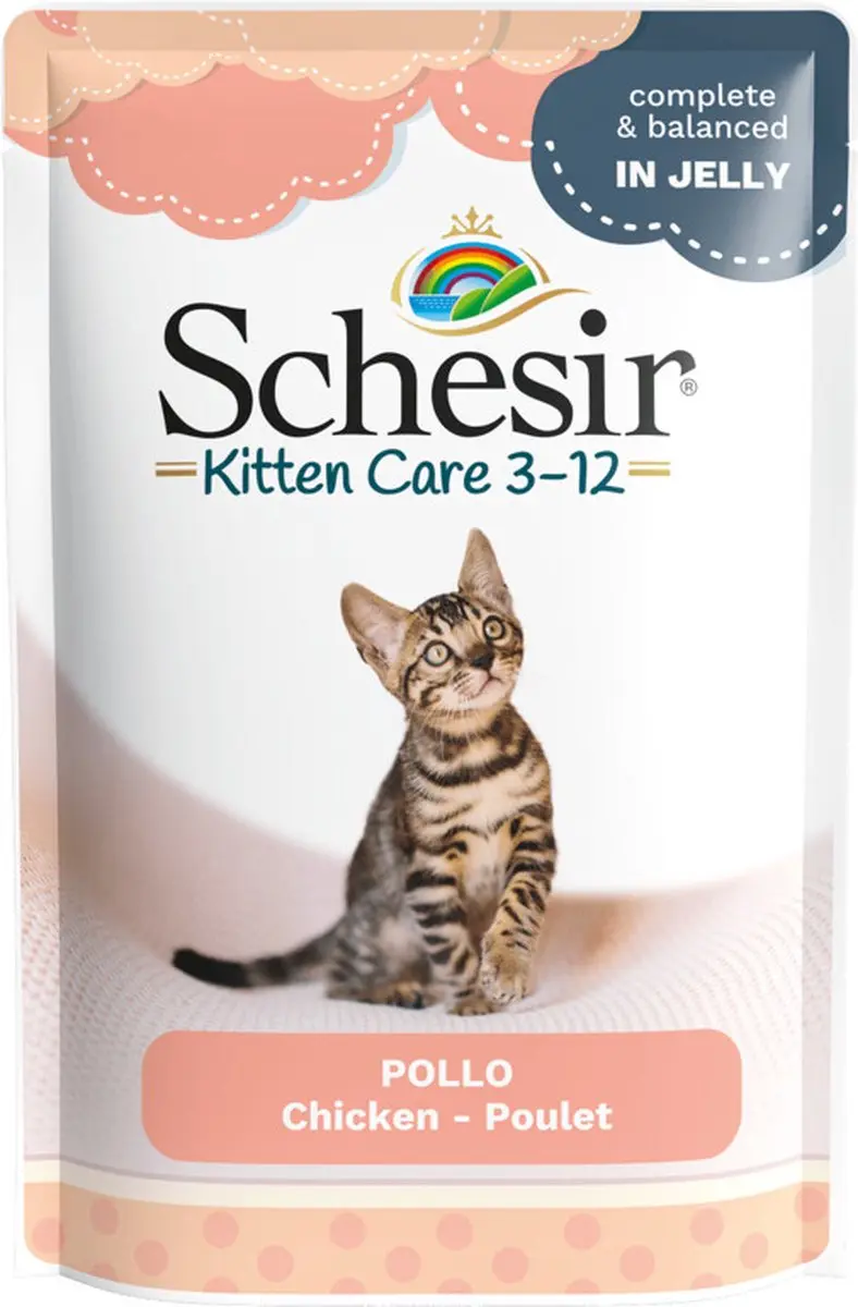 Schesir Kitten Kip in Gelei 85g