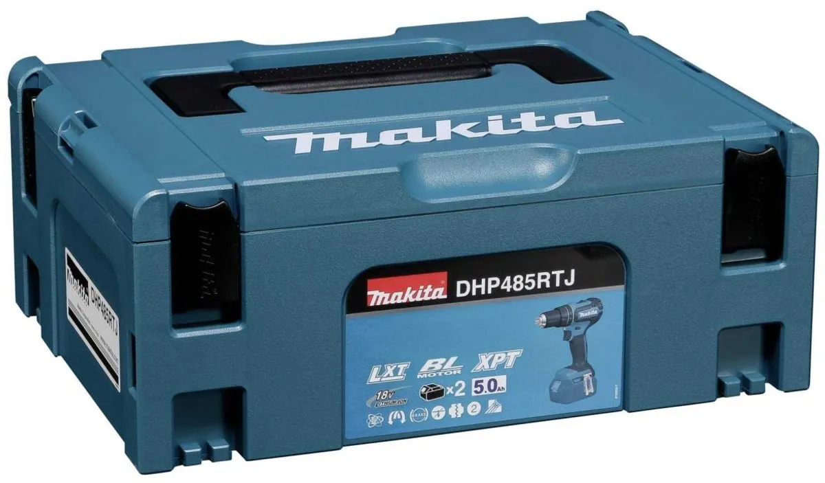 Makita DHP485RTJ Klopboor- en Schroefmachine - 2x 5.0Ah