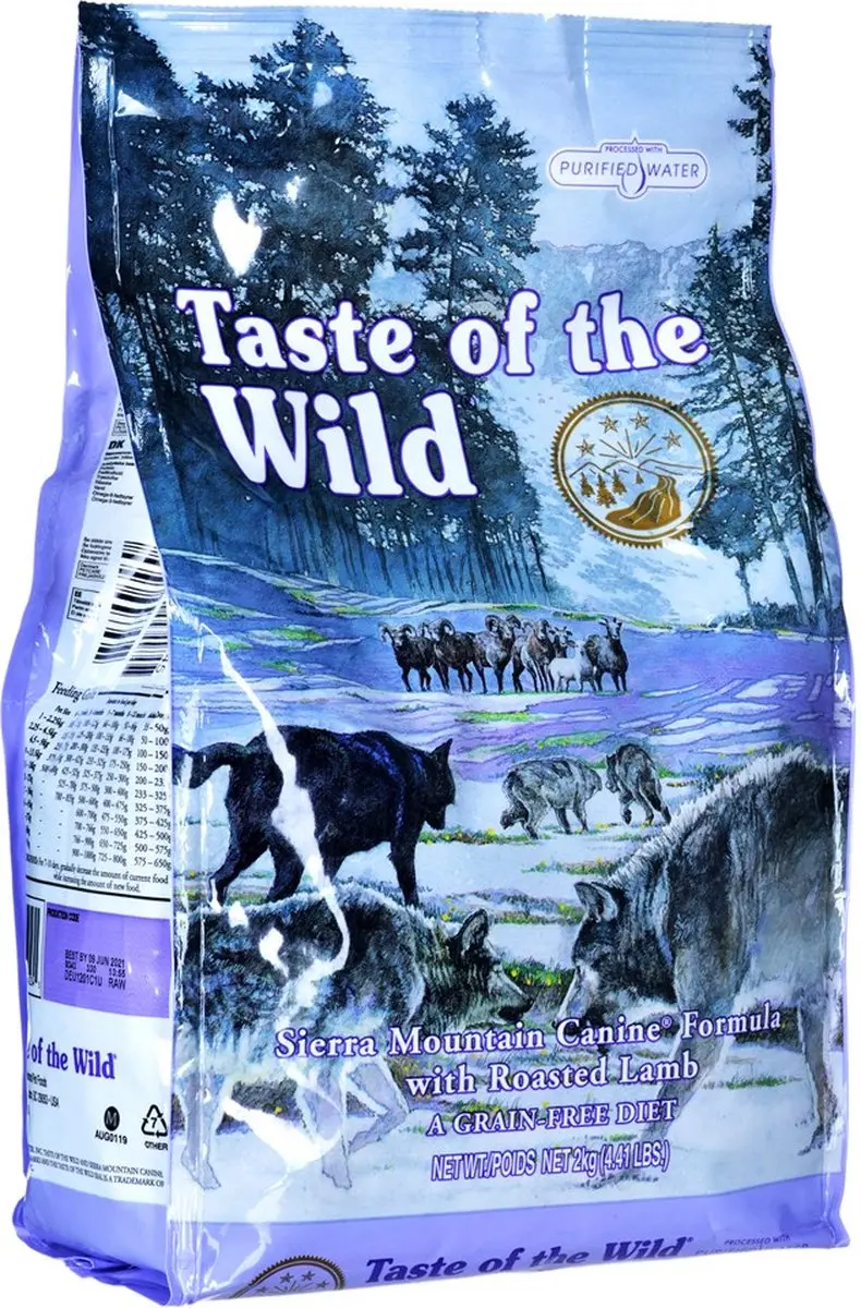 Taste of the Wild Sierra Mountain Hondenvoer 2kg