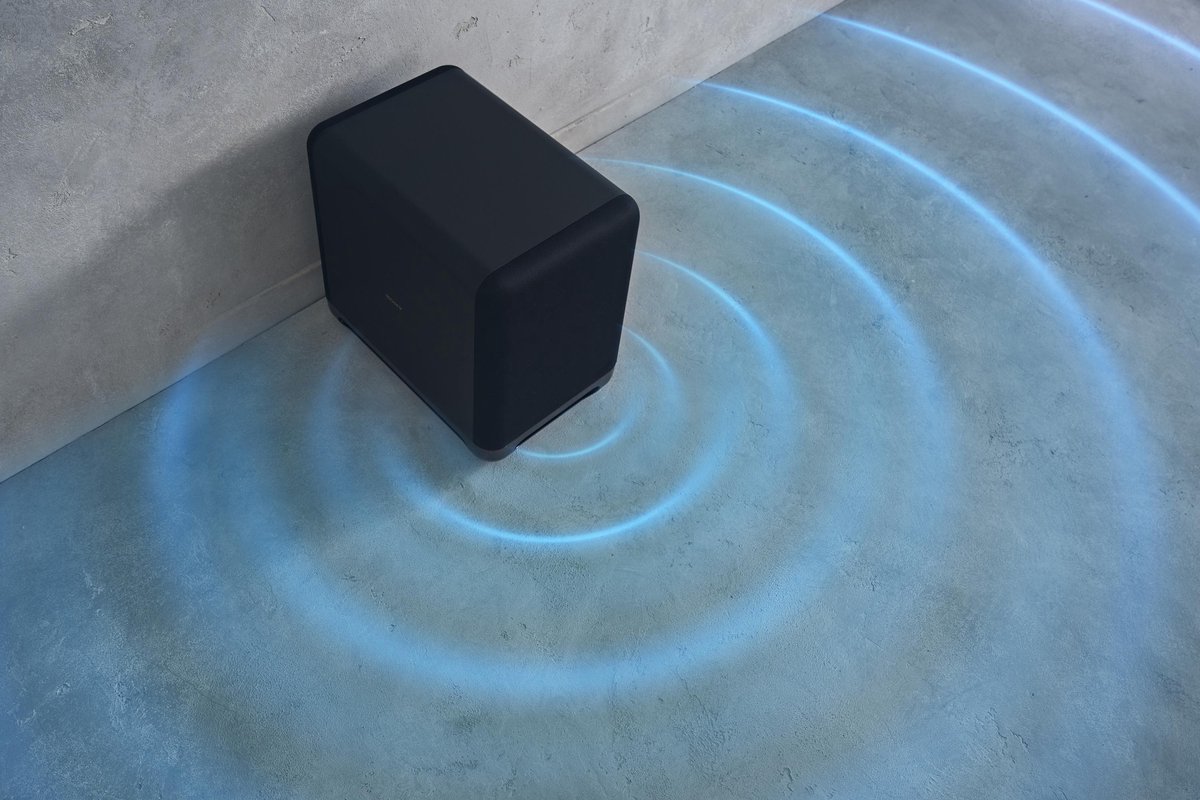 Sony SA-SW5 - Draadloze Subwoofer - Zwart