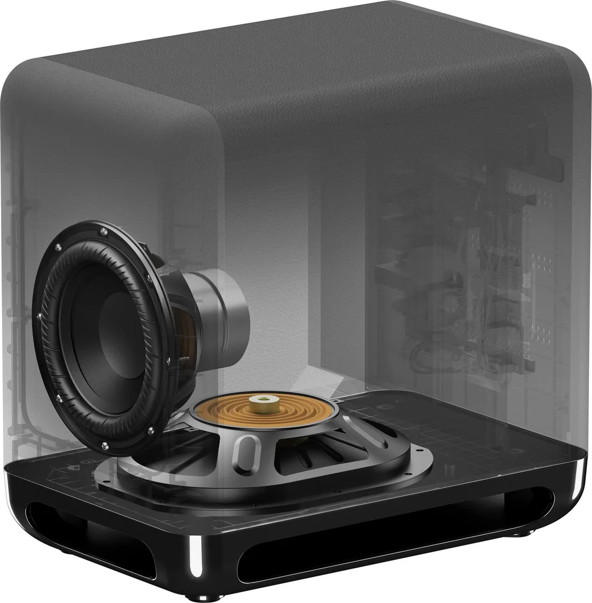 Sony SA-SW5 Draadloze Subwoofer - 300W - Zwart - afbeelding 6 van 6